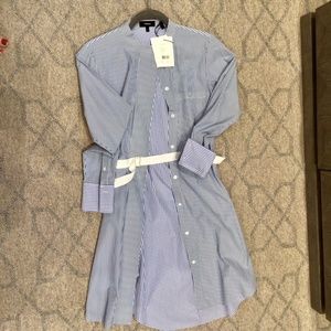 Theory Shirt Dress  size 4  new with tags